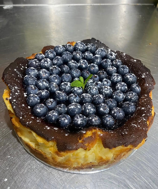 Blueberry Burnt Basque Cheesecake (GF)